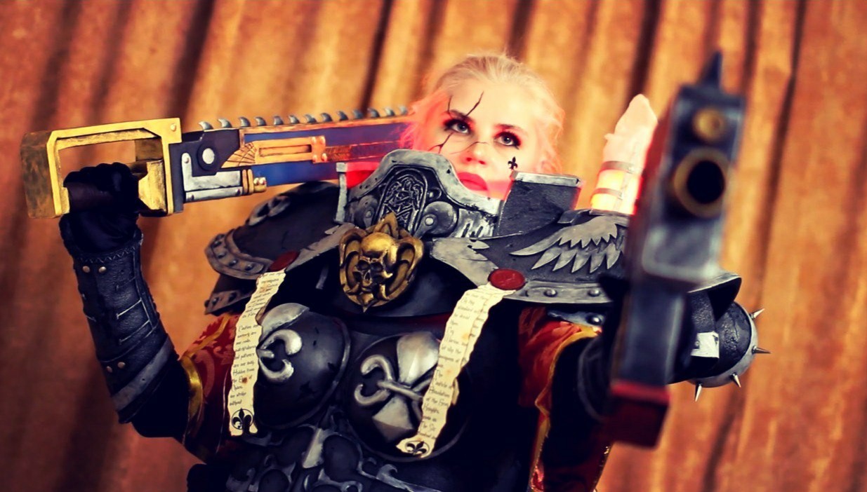 Sister of Battle - Warhammer 40k, Cosplay, Girls, Longpost, Adepta Sororitas, Craft, Female cosplay, Warhammer cosplay