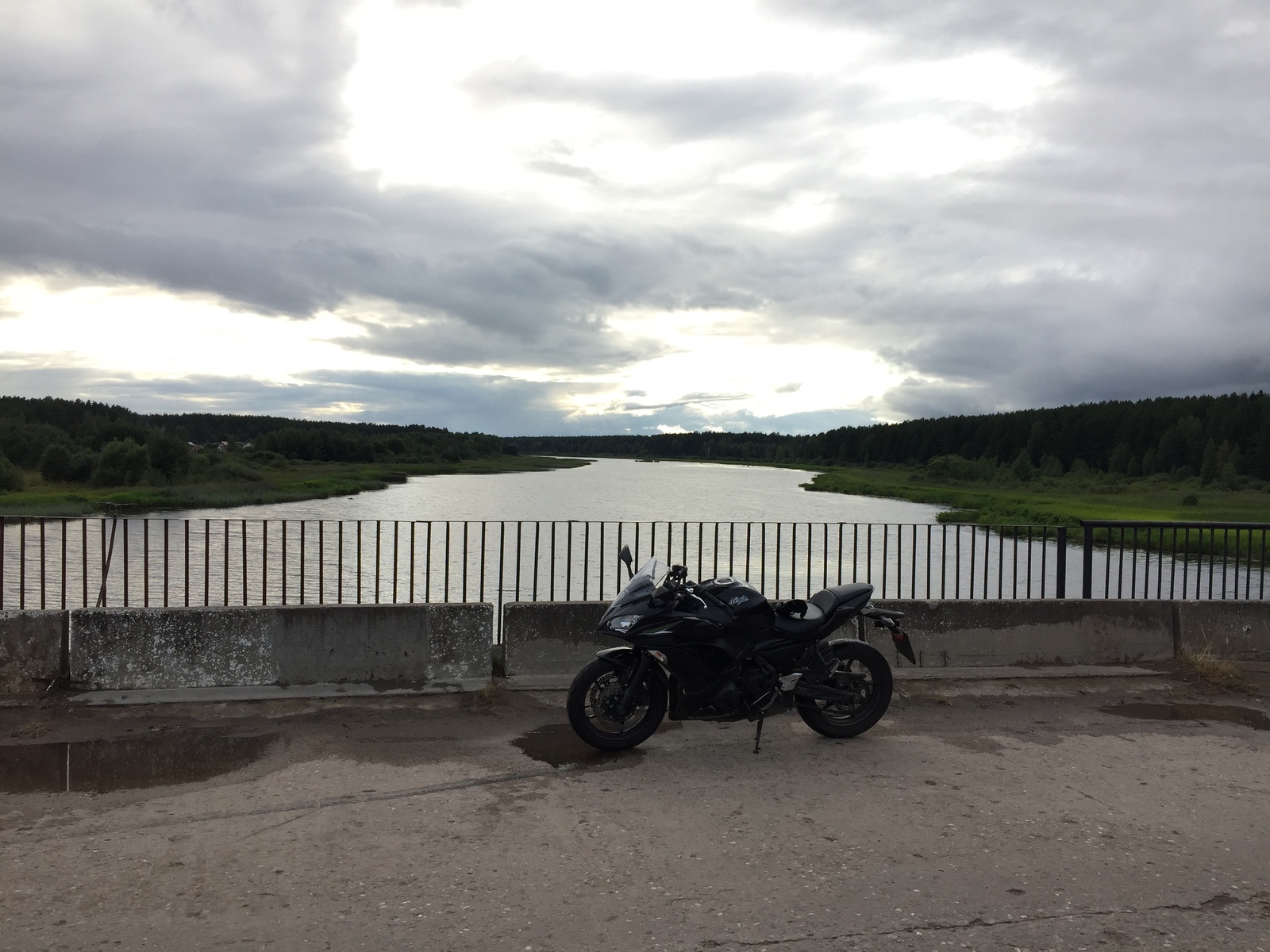 One day in the spa hotel Paulino on a motorcycle - My, Moto, Travels, Kalyazin, Abandoned, Boarding house, Longpost