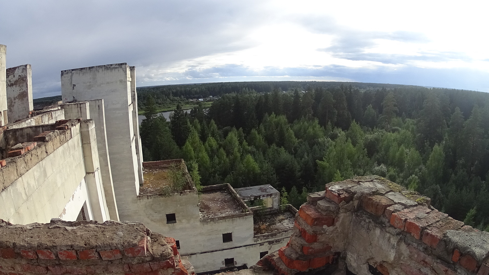 One day in the spa hotel Paulino on a motorcycle - My, Moto, Travels, Kalyazin, Abandoned, Boarding house, Longpost