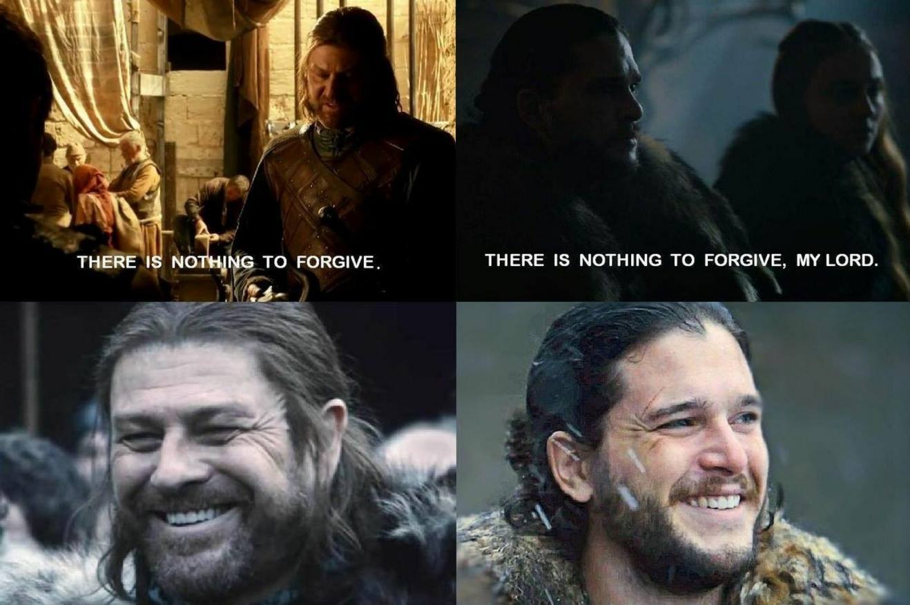 Stark blood is strong in Jon Snow - Game of Thrones, Ned stark, Jon Snow, Family, Longpost, Spoiler