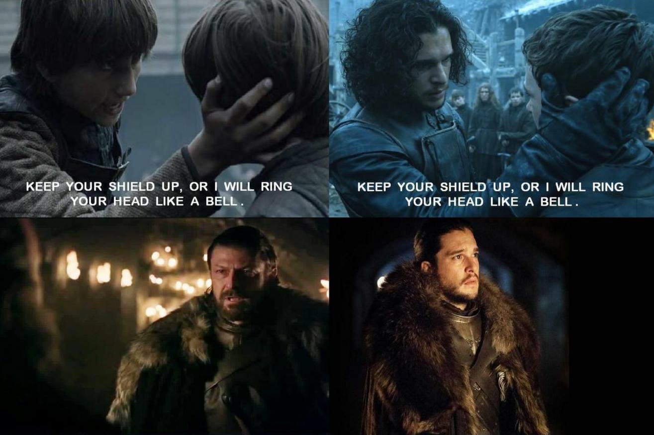 Stark blood is strong in Jon Snow - Game of Thrones, Ned stark, Jon Snow, Family, Longpost, Spoiler