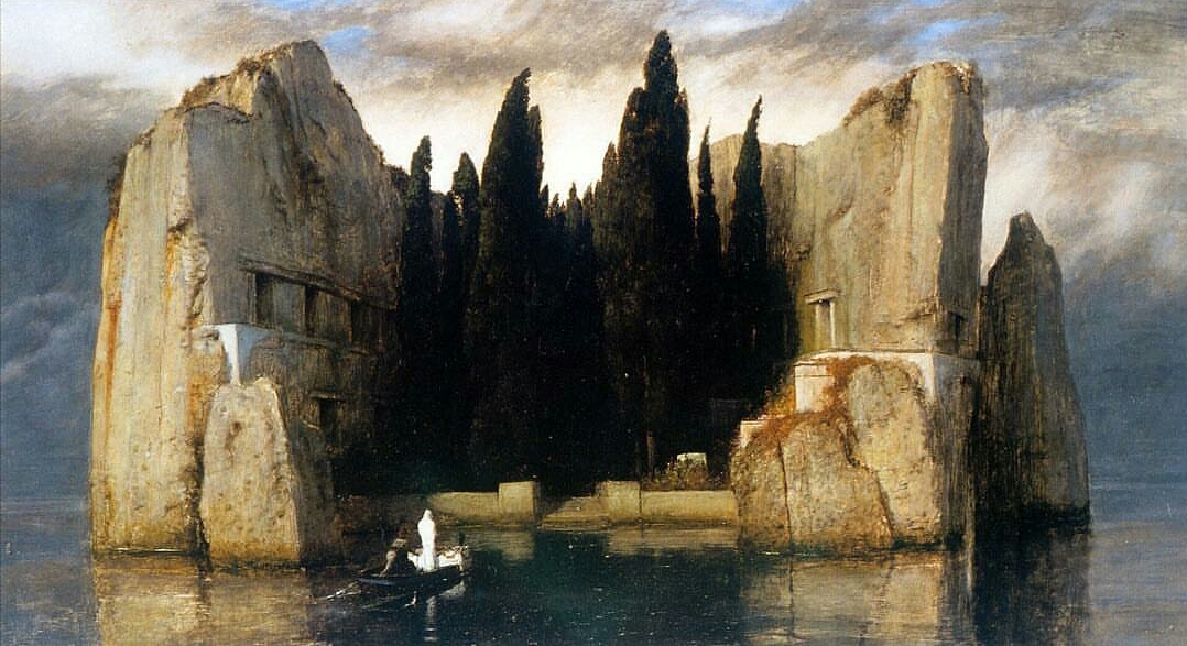 Art. - Art, Arnold BГ¶cklin, Isle of the Dead, 