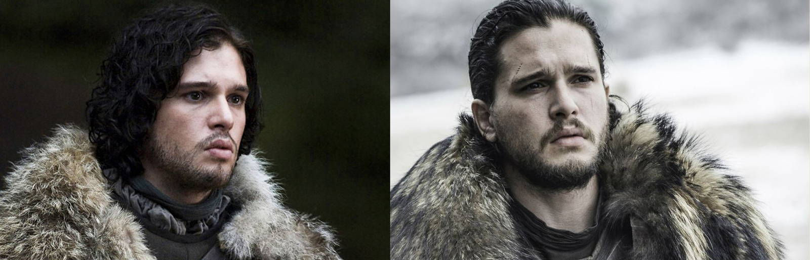 It's funny how the actors of Game of Thrones have changed! - Game of Thrones, Serials, Comparison, Time is running out, Longpost