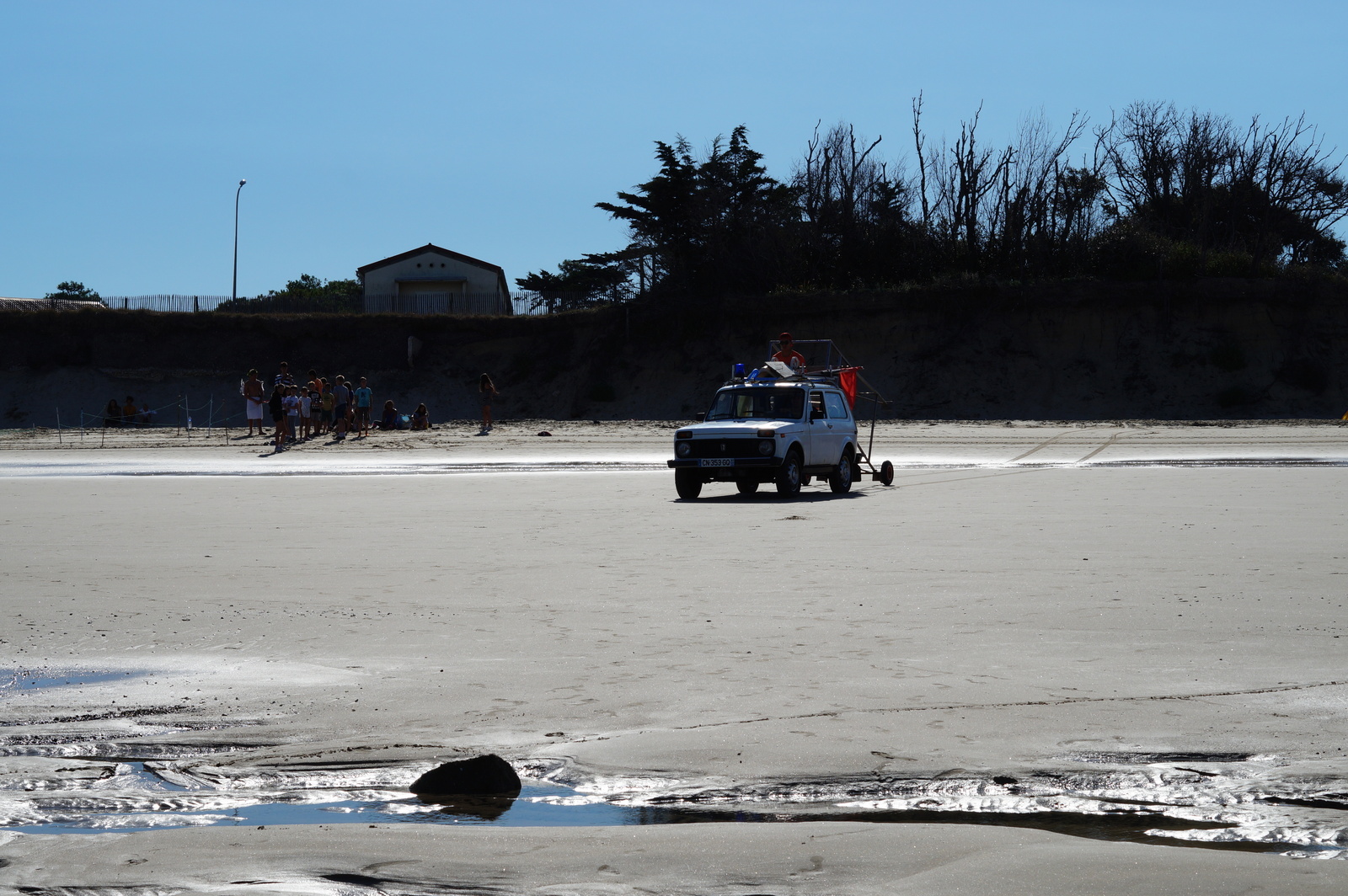 best beach car - My, Niva, Beach, France