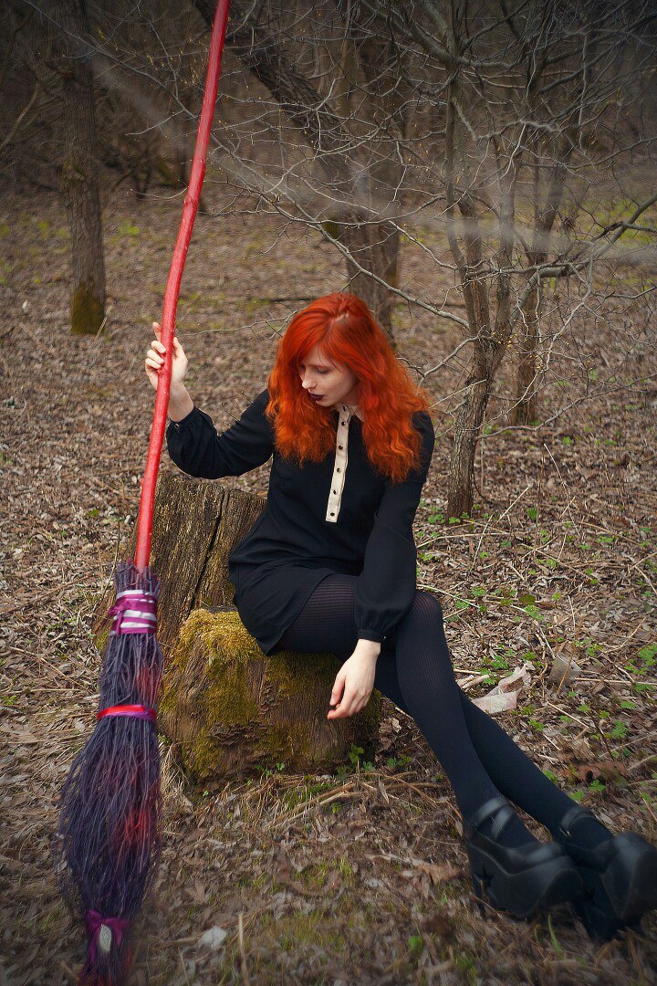 One of my hobbies is a broom) I did it for a prank in a group) - My, Broom, Creation, Hobby, Magic, Story, Longpost