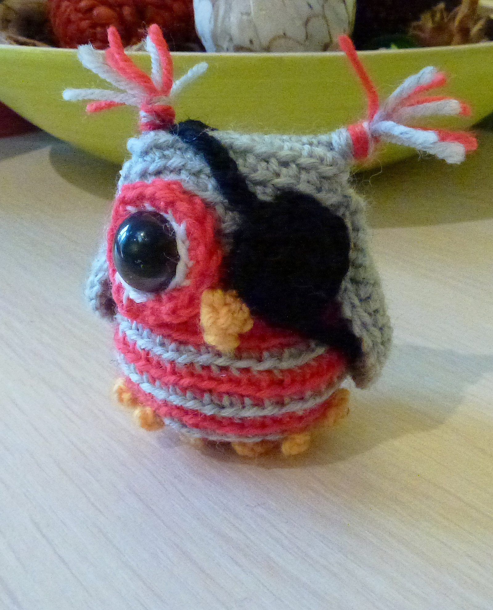 Owls amigurumi - My, Owl, , Amigurumi, Crochet, Needlework without process, Longpost