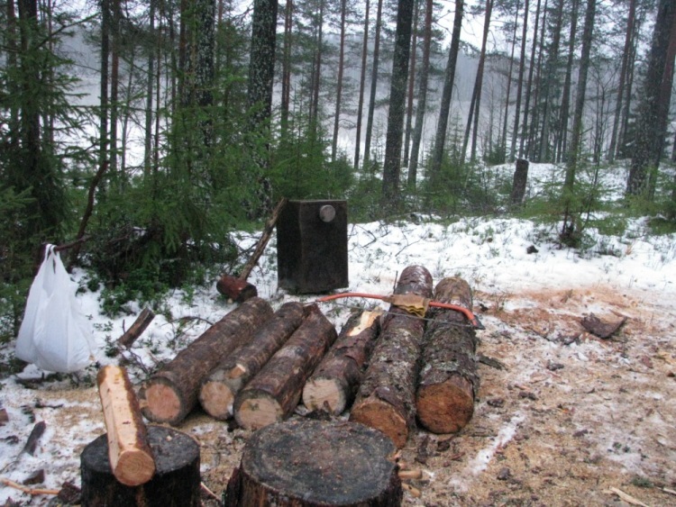 The story of one dugout, part 7 - Hunting, Карелия, Not mine, Dugout, Story, Longpost