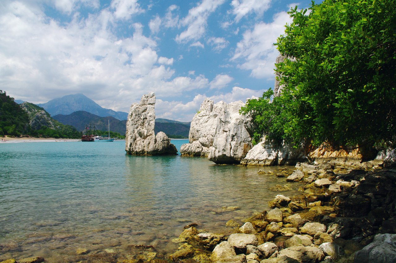 Cirali, day three and half past four. - My, Turkey, Tourism, Travels, Cirali, , Beach, The photo, dawn, Longpost