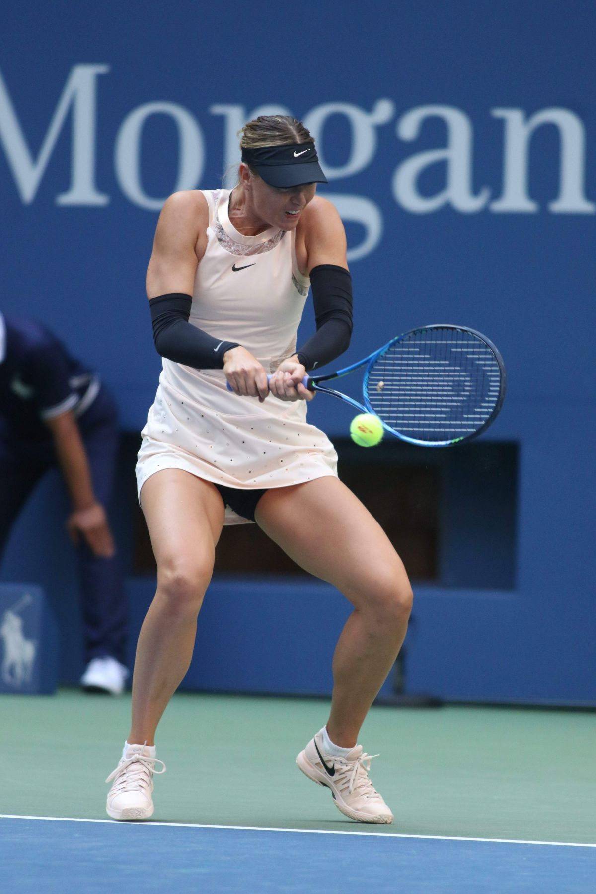 Girls and Balls US Open Tennis Championships 08/30/2017 - Tennis, Longpost, The photo