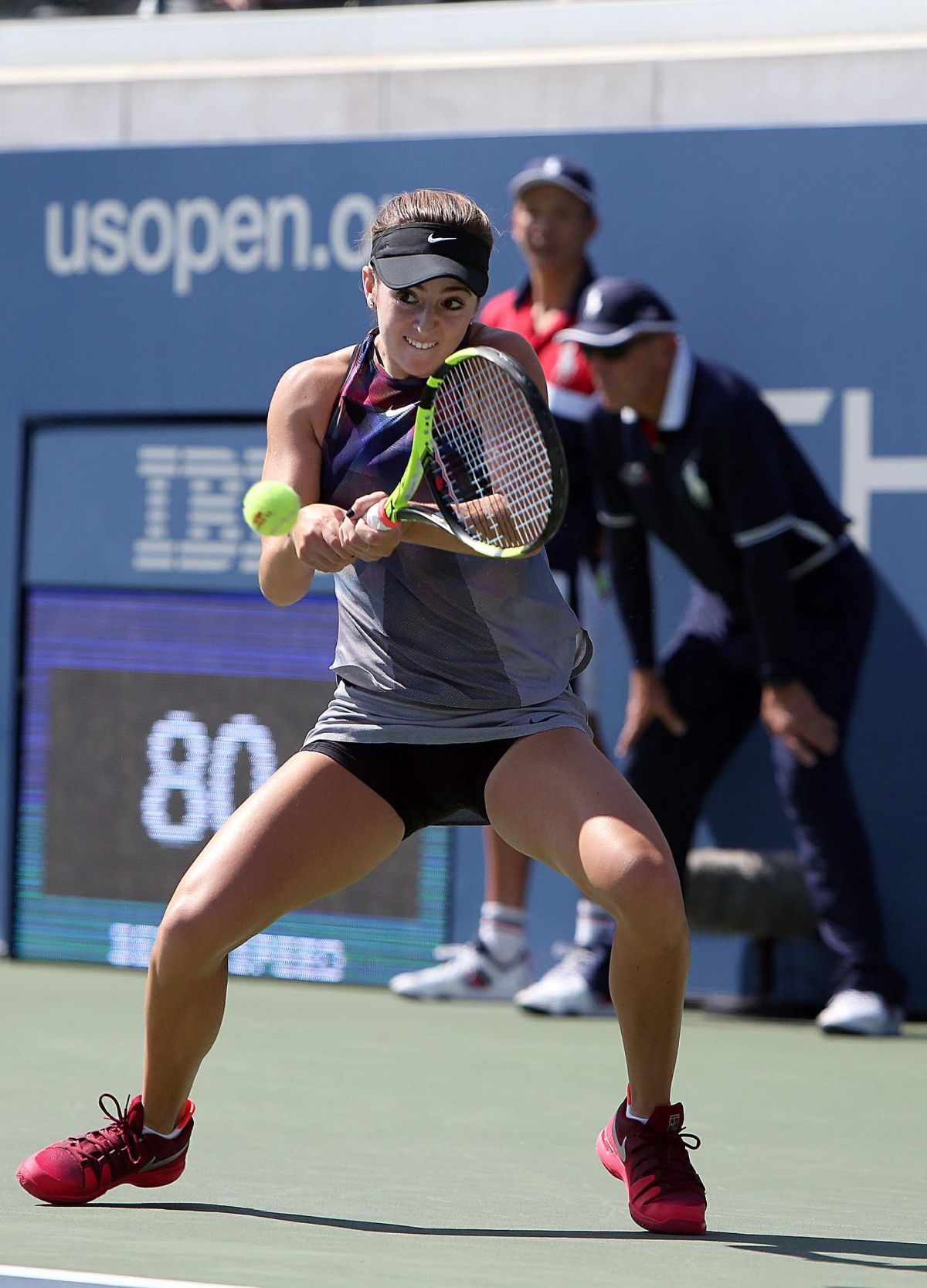 Girls and Balls US Open Tennis Championships 08/30/2017 - Tennis, Longpost, The photo