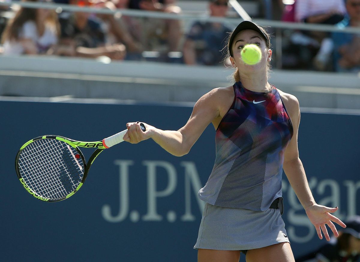 Girls and Balls US Open Tennis Championships 08/30/2017 - Tennis, Longpost, The photo