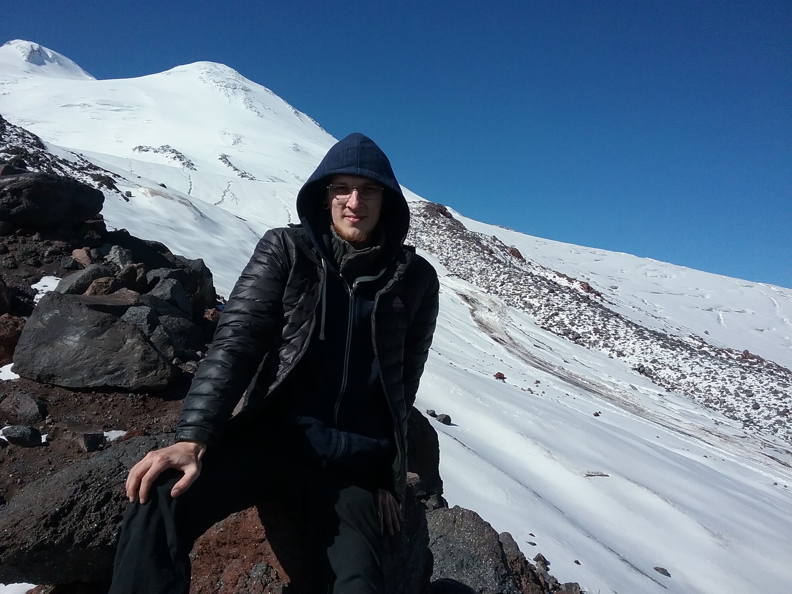 How to get stuck on Elbrus - My, Elbrus, State of emergency