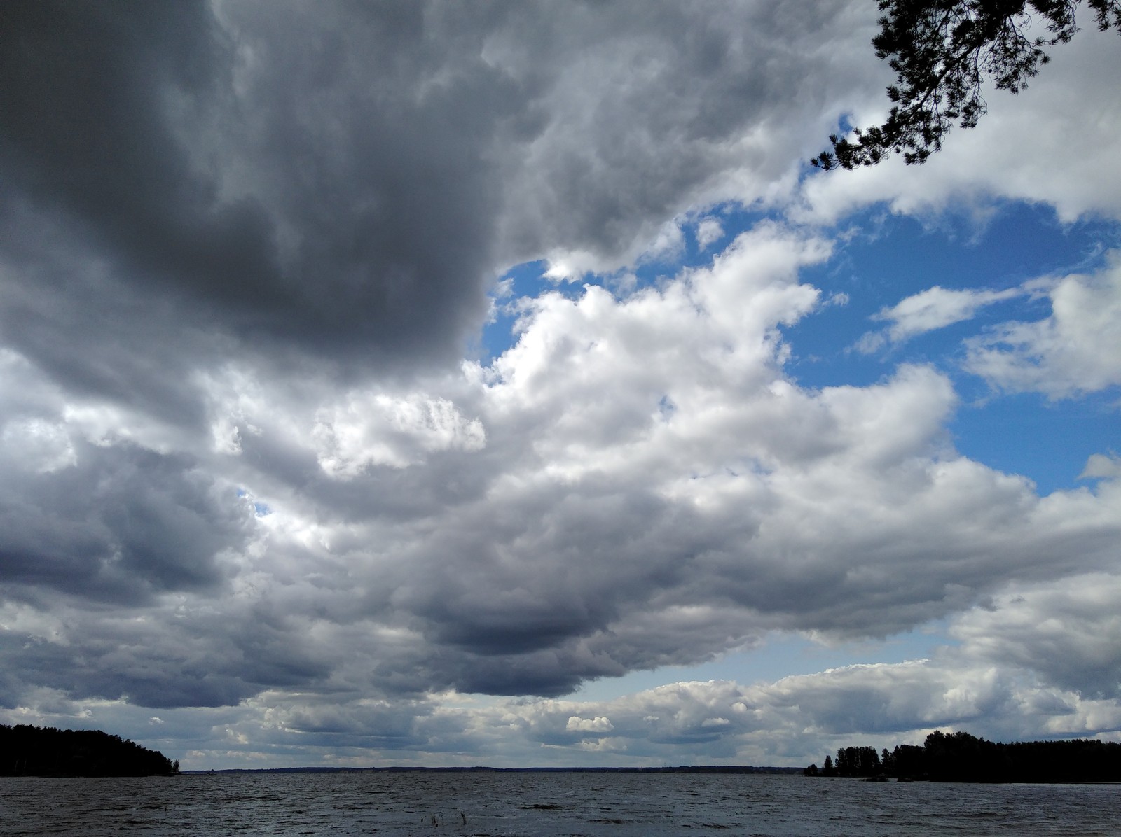 Sky. - My, Gorky Sea, Sky, Clouds, beauty of nature, Longpost