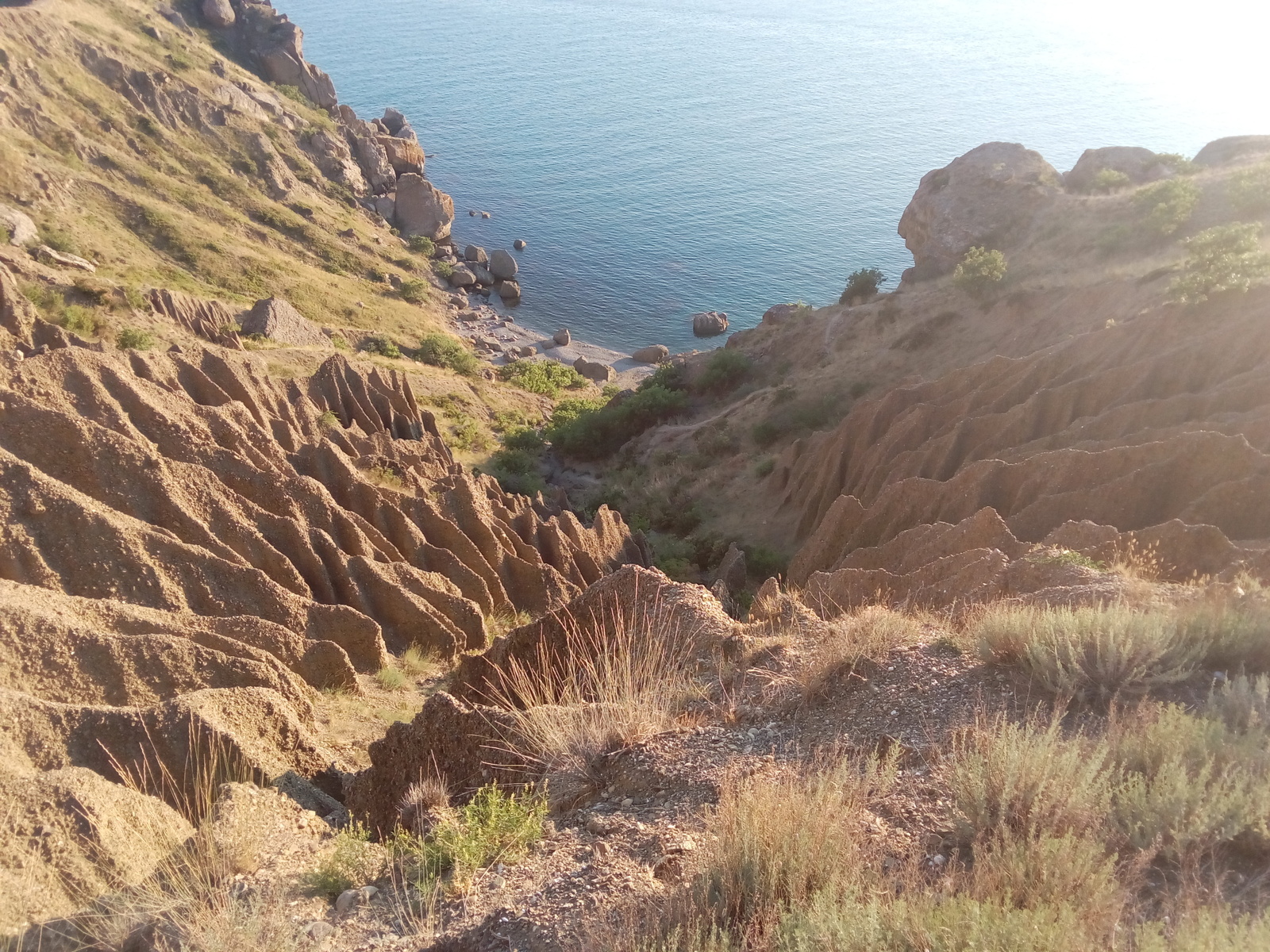 A piece of summer. Crimea, Cape Meganom - My, Crimea, Nature, Russia, Summer, Longpost