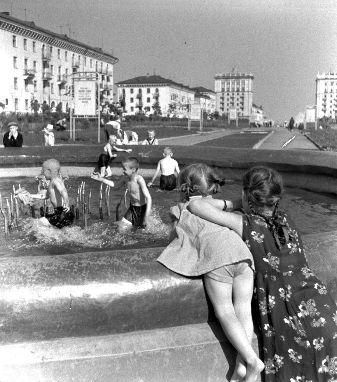 Ufa, 60s (Wolfgang Schroeter in Ufa) - The photo, Ufa, , , 60th, Black and white photo, Longpost