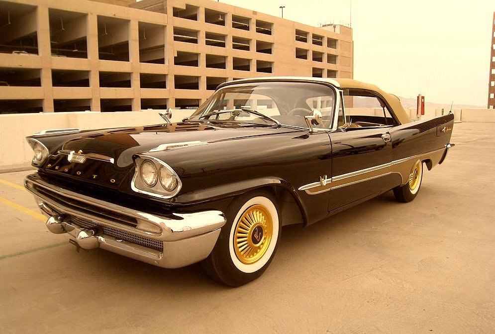 1957 DeSoto Adventurer Convertible Hemi 345 (5.6) 345 HP - Hemi, Auto, Car, Classic, V8, Longpost