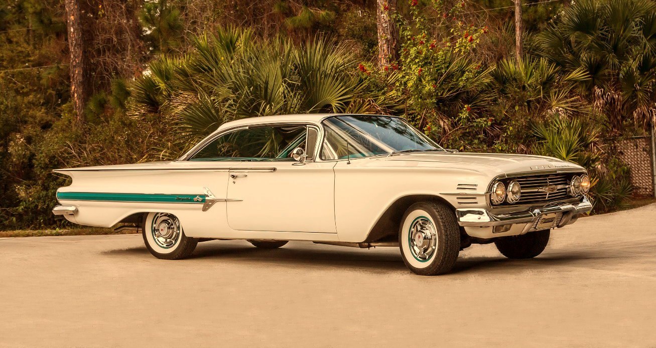 1960 Chevrolet Impala Coupe 348 (5.7) 335 HP - Chevrolet impala, Auto, Car, Classic, V8, Longpost