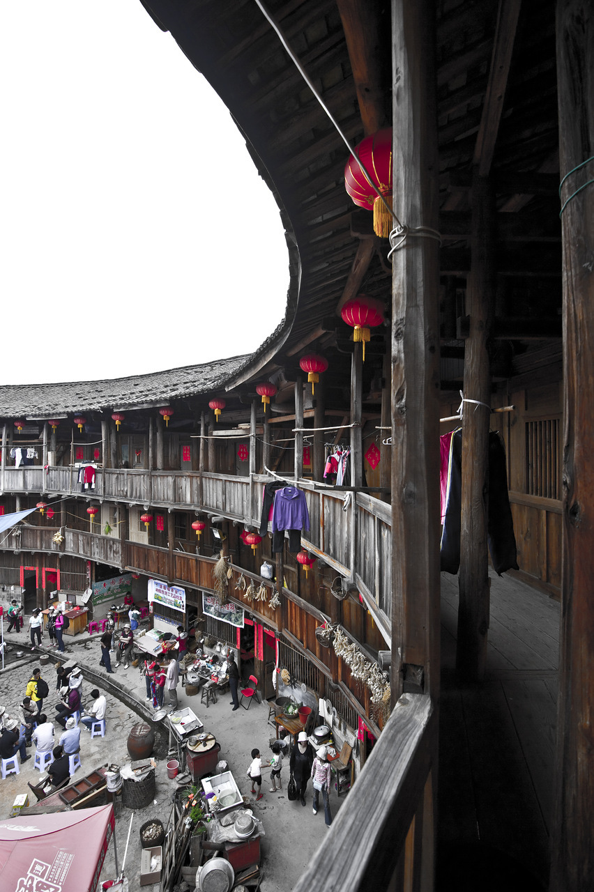 Chinese fortresses tulou - , China, Architecture, , Longpost