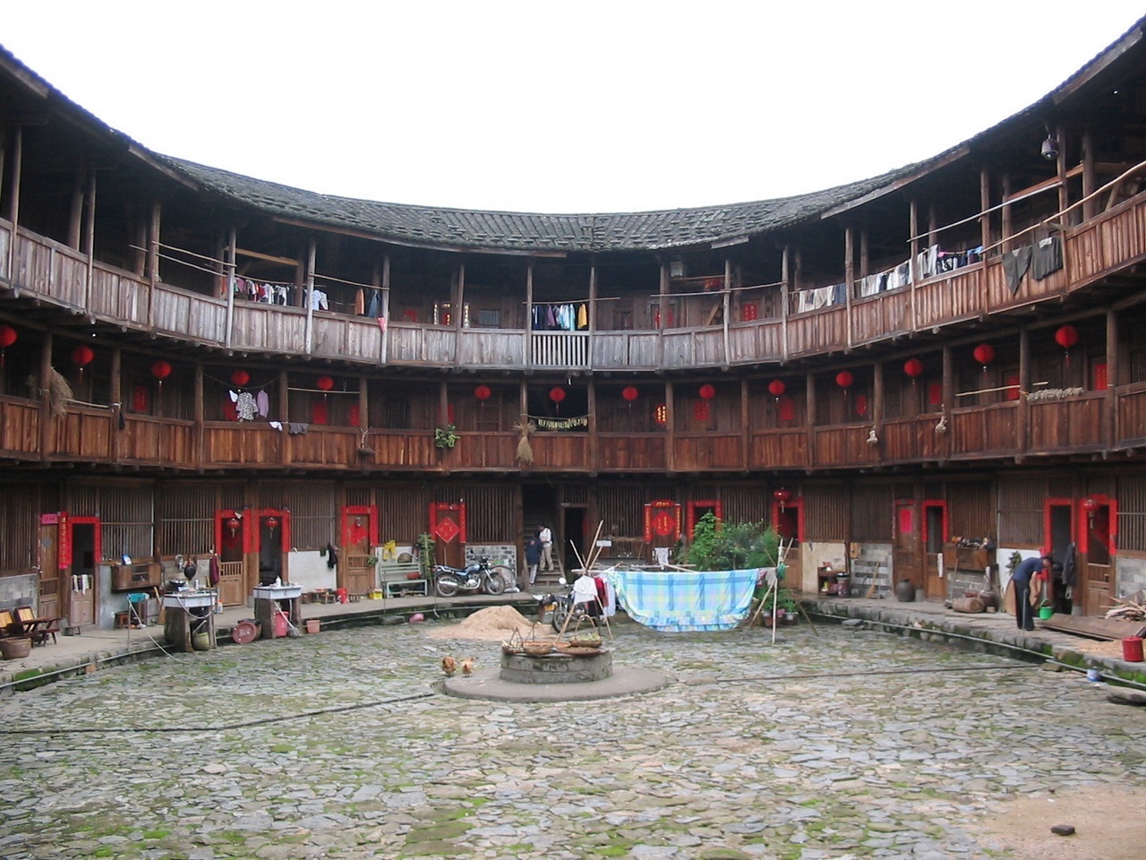 Chinese fortresses tulou - , China, Architecture, , Longpost