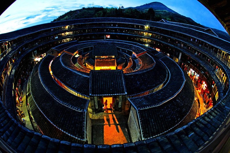 Chinese fortresses tulou - , China, Architecture, , Longpost