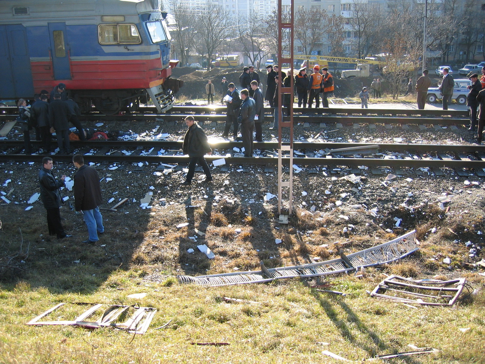 Теракт в электричке в декабре 2003 года | Пикабу