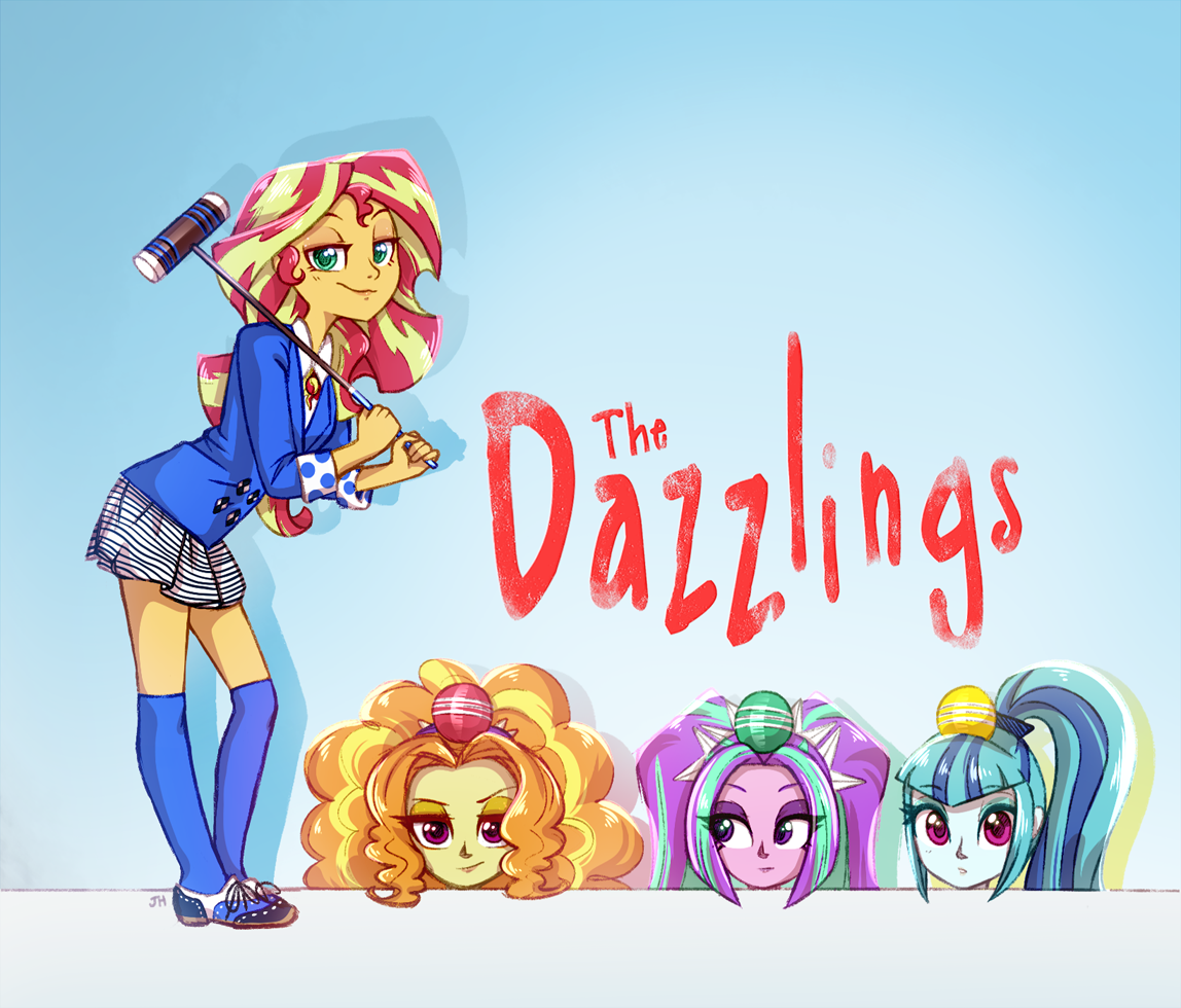 The Dazzlings (Heathers parody) - My Little Pony, Equestria Girls, Sunset Shimmer, Adagio Dazzle, Aria Blaze, Sonata Dusk, Dazzlings, Jumblehorse