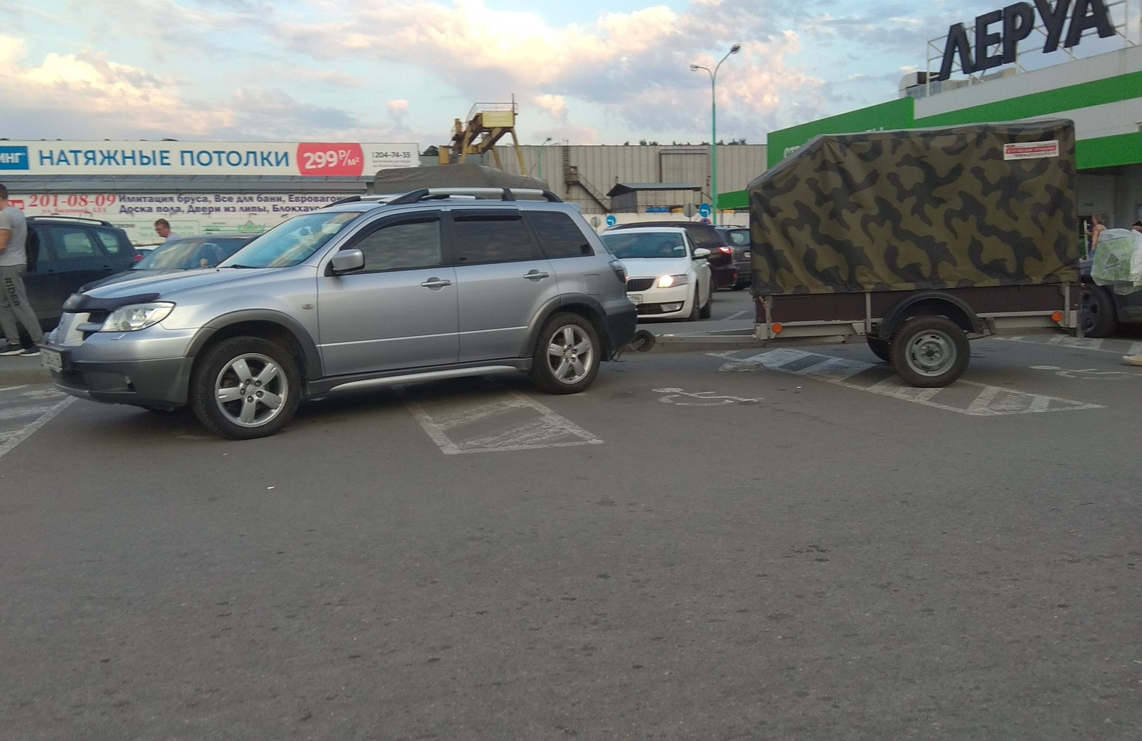 Disabled of the day in Yekaterinburg - My, Неправильная парковка, Places for the disabled, Autoham