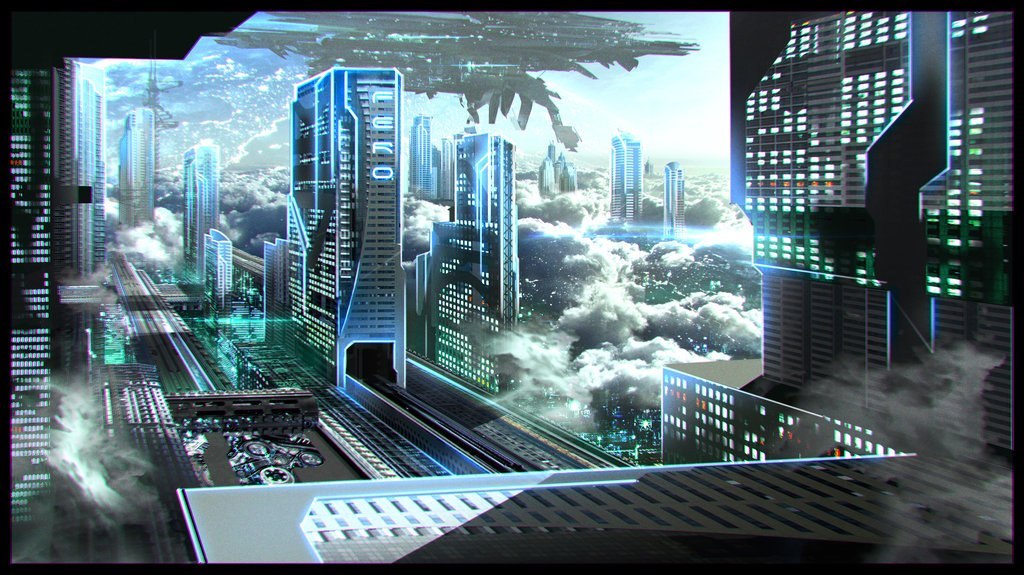 Cities of the future - Cities of the future, Art, Longpost