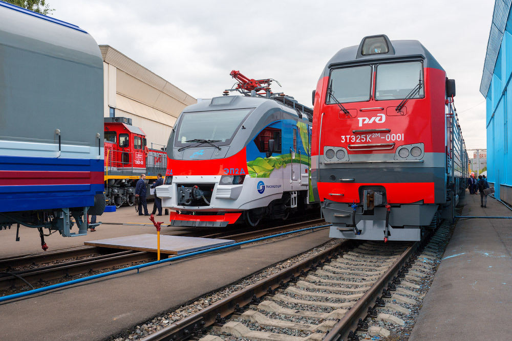 Exposition of railway innovations - A train, Exhibition, Railway, Metro, Russian Railways, Transport, Reportage, Longpost