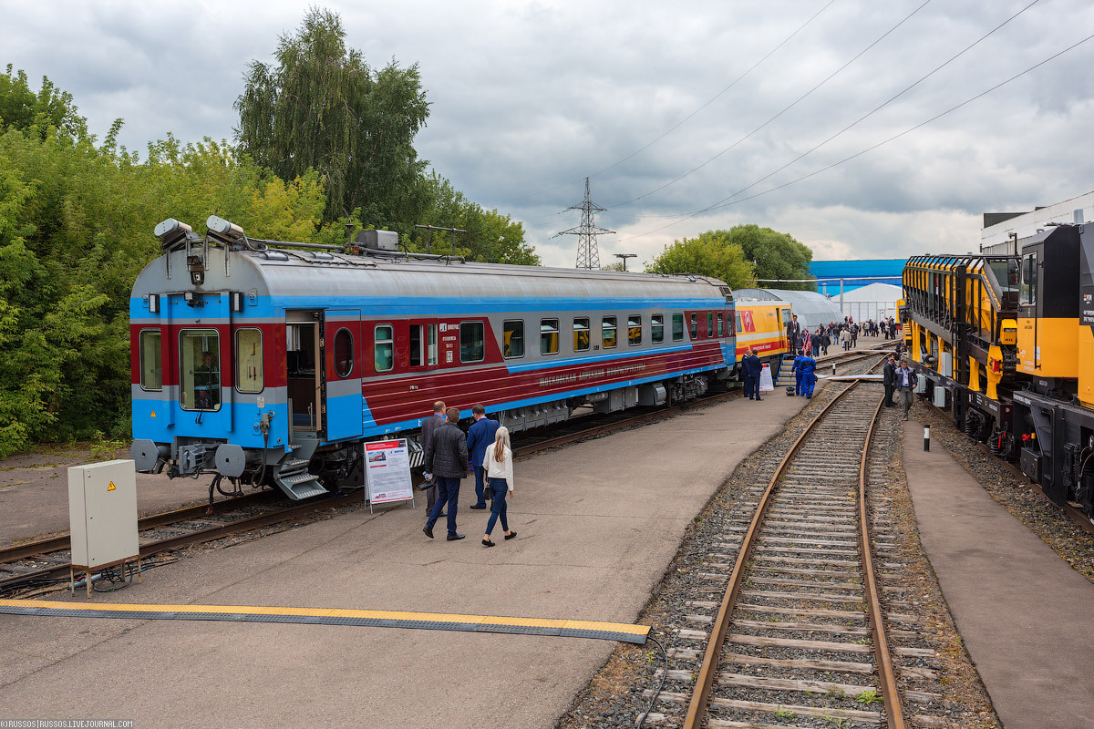 Exposition of railway innovations - A train, Exhibition, Railway, Metro, Russian Railways, Transport, Reportage, Longpost