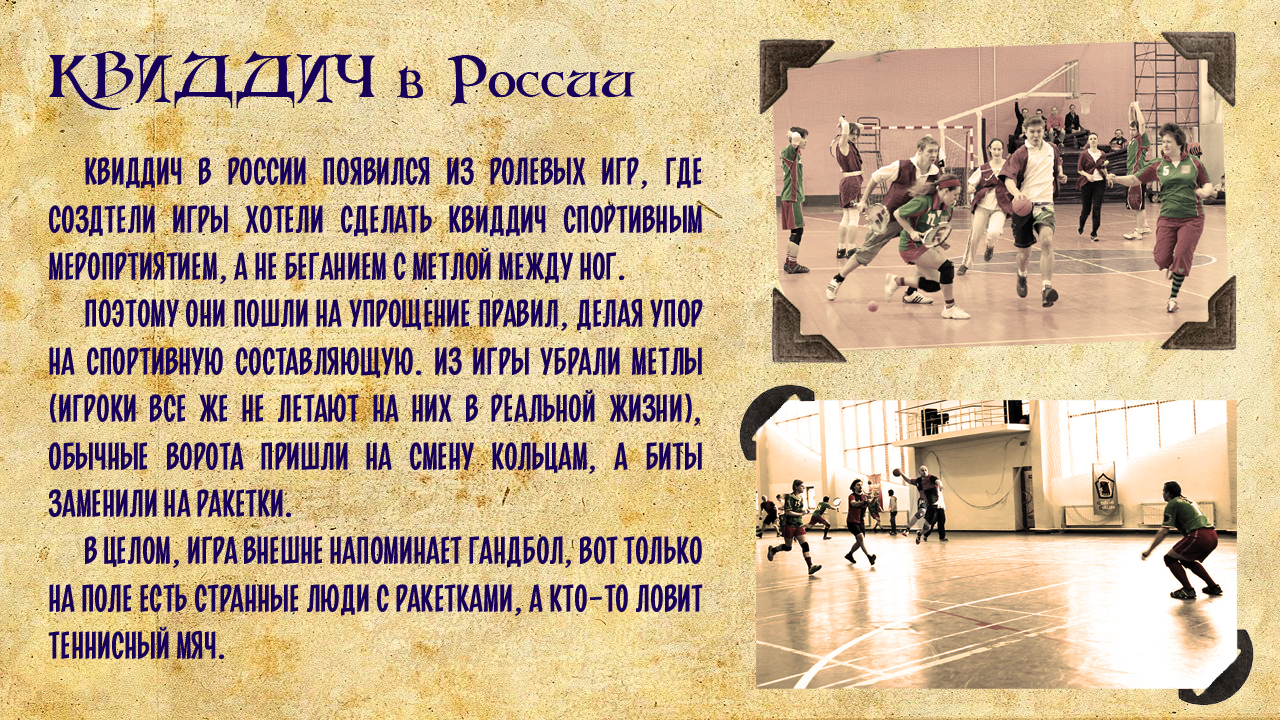 How Quidditch is played in Russia. - Harry Potter, Quidditch, Role-playing games, Sport, Longpost