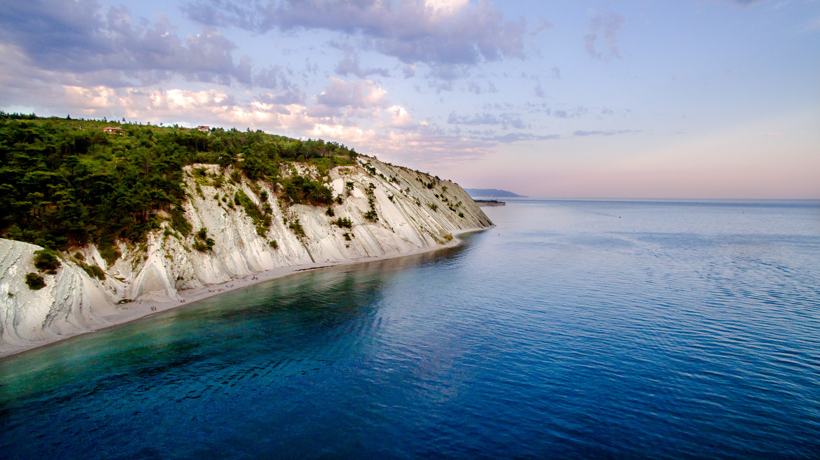 Photo of the seashore in Gelendzhik from a quadrocopter - My, Gelendzhik, Quadcopter, Black Sea