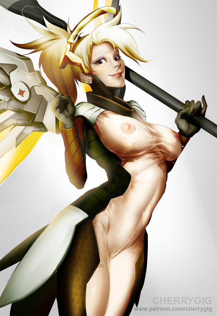 OverEro vol.1 - Angela - NSFW, Overwatch, Mercy, , Longpost