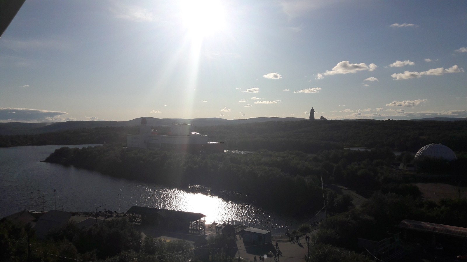 Sun beyond the Arctic Circle - My, Murmansk, The sun