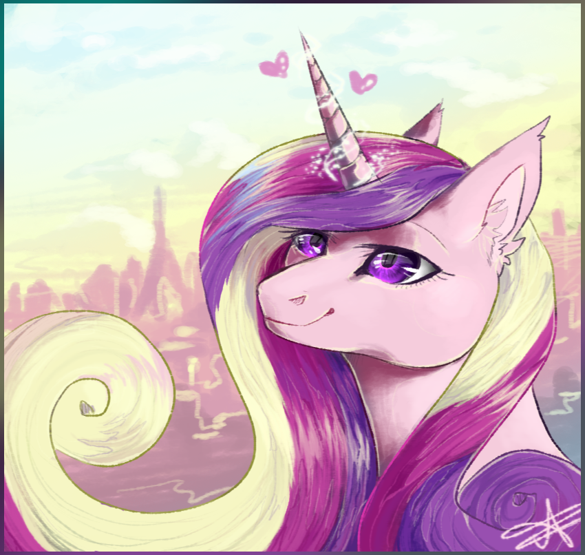 Cadence - My little pony, Princess cadance, PonyArt