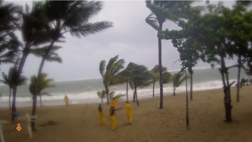 Hurricane Irma begins. - Hurricane, Irma, Dominican Republic, Longpost, Hurricane Irma