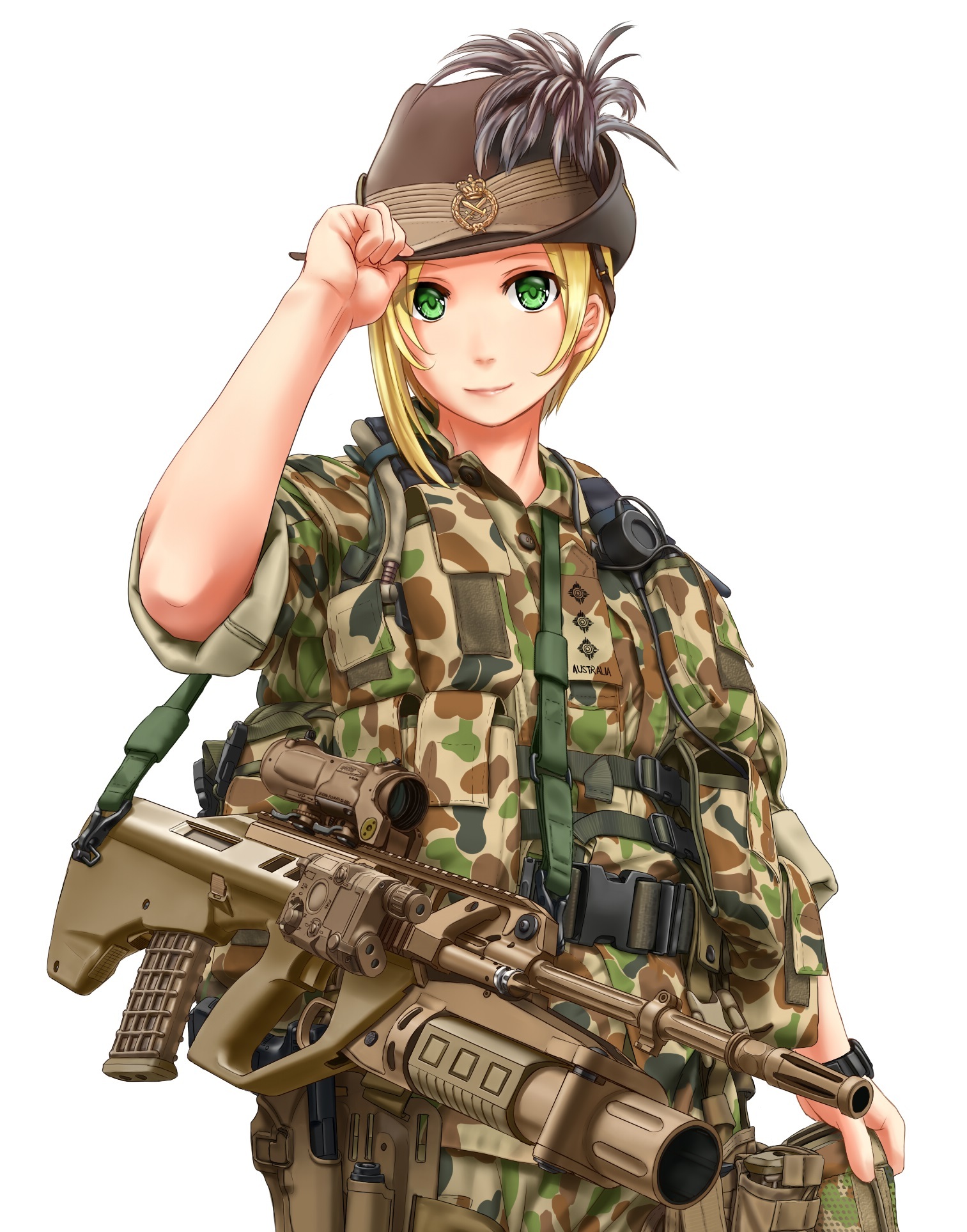 Anime military. | Пикабу