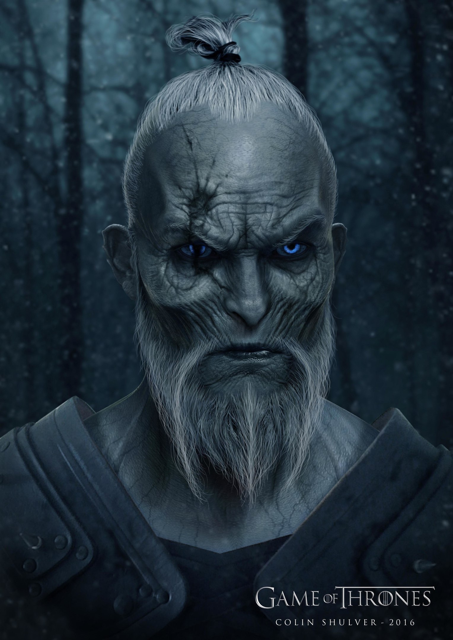 Game of Thrones Season 7 Episode 6 Concept Art by Colin Shulver - Game of Thrones, Spoiler, Art, White walkers, Longpost