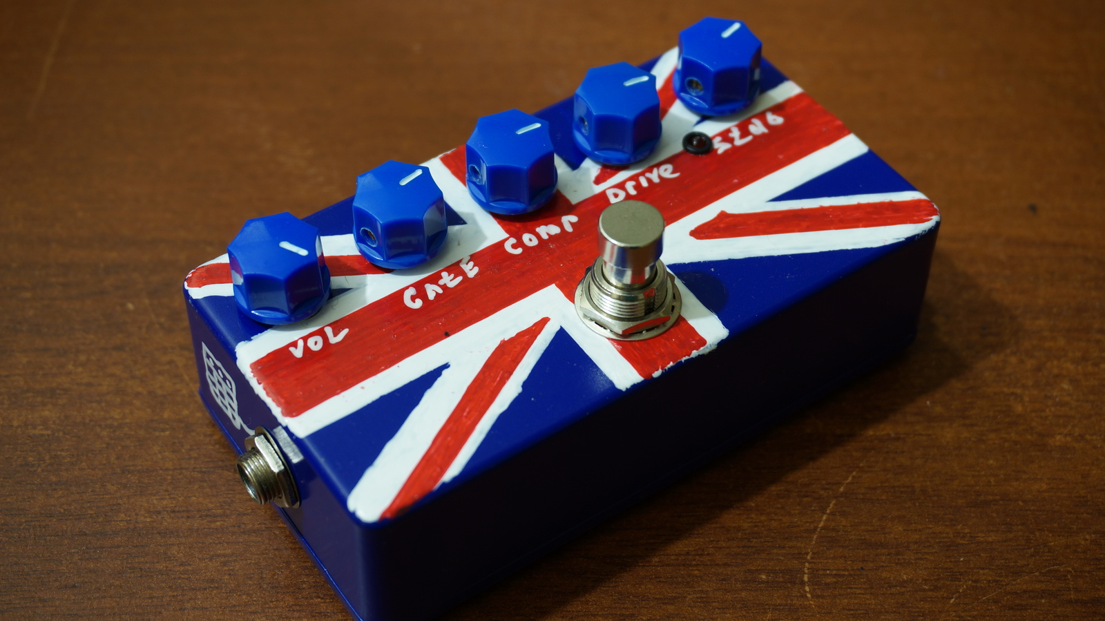 Fuzz Factory - guitar pedal. Hand painting. - My, Dyi, Handmade, Fuzz, Electronic, Pedalshop, Music effects, Guitar pedal, Longpost, With your own hands