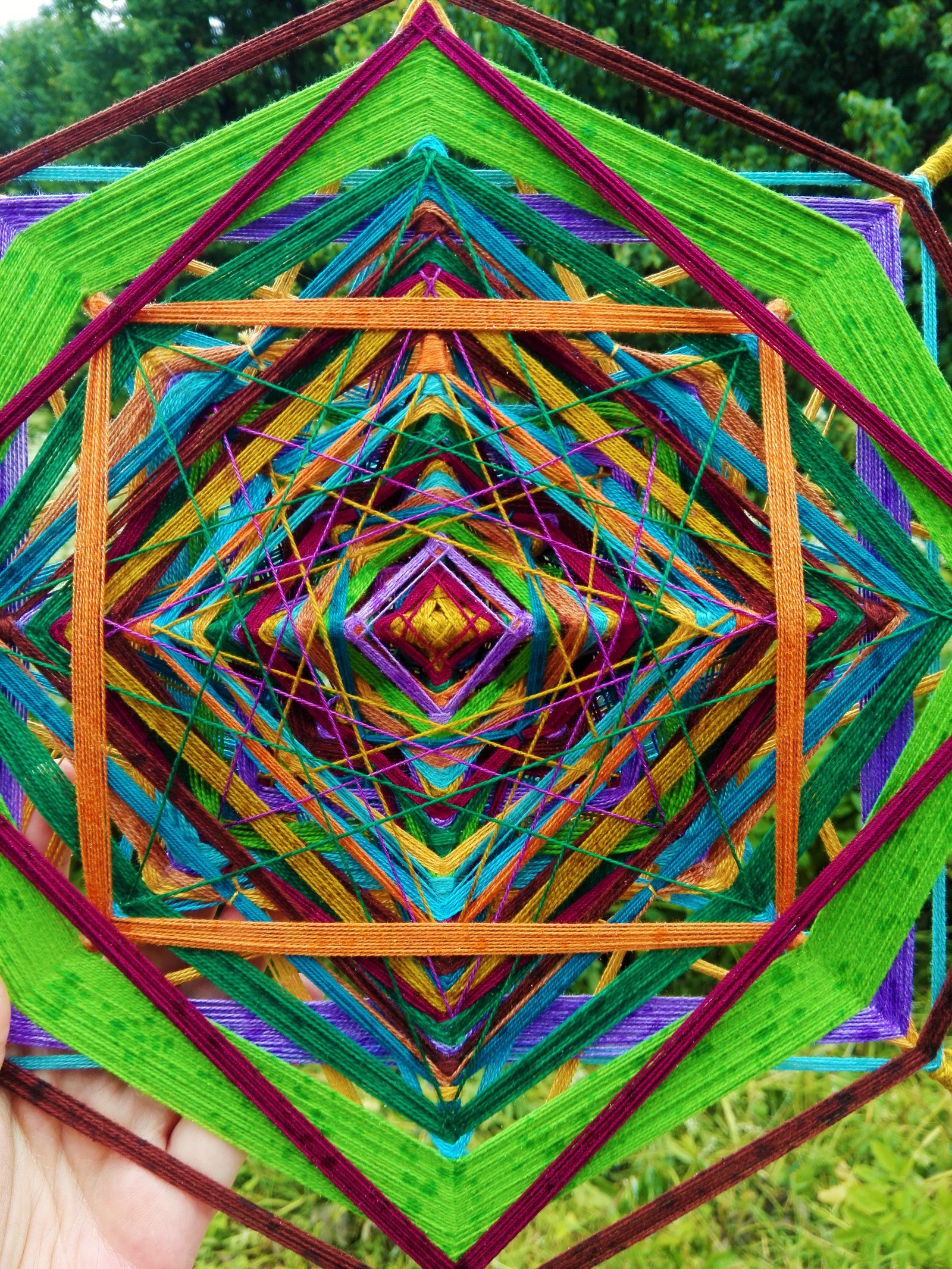 Mandala. - My, My, Mandala, Needlework without process, With your own hands, Longpost