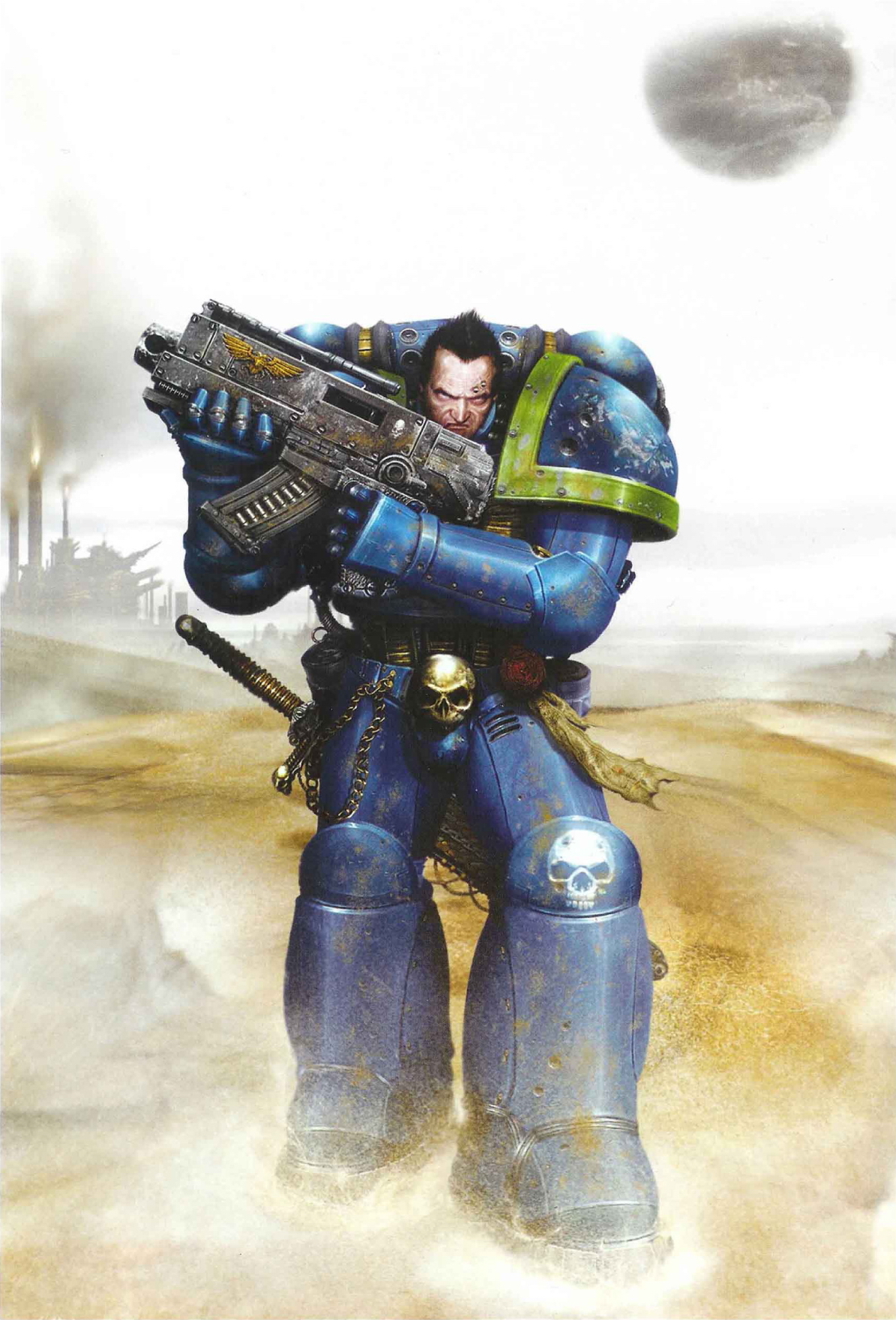 Uriel Ventris - Ultramarines, Uriel Ventris, Warhammer 40k, Арт, Wh Art, Длиннопост