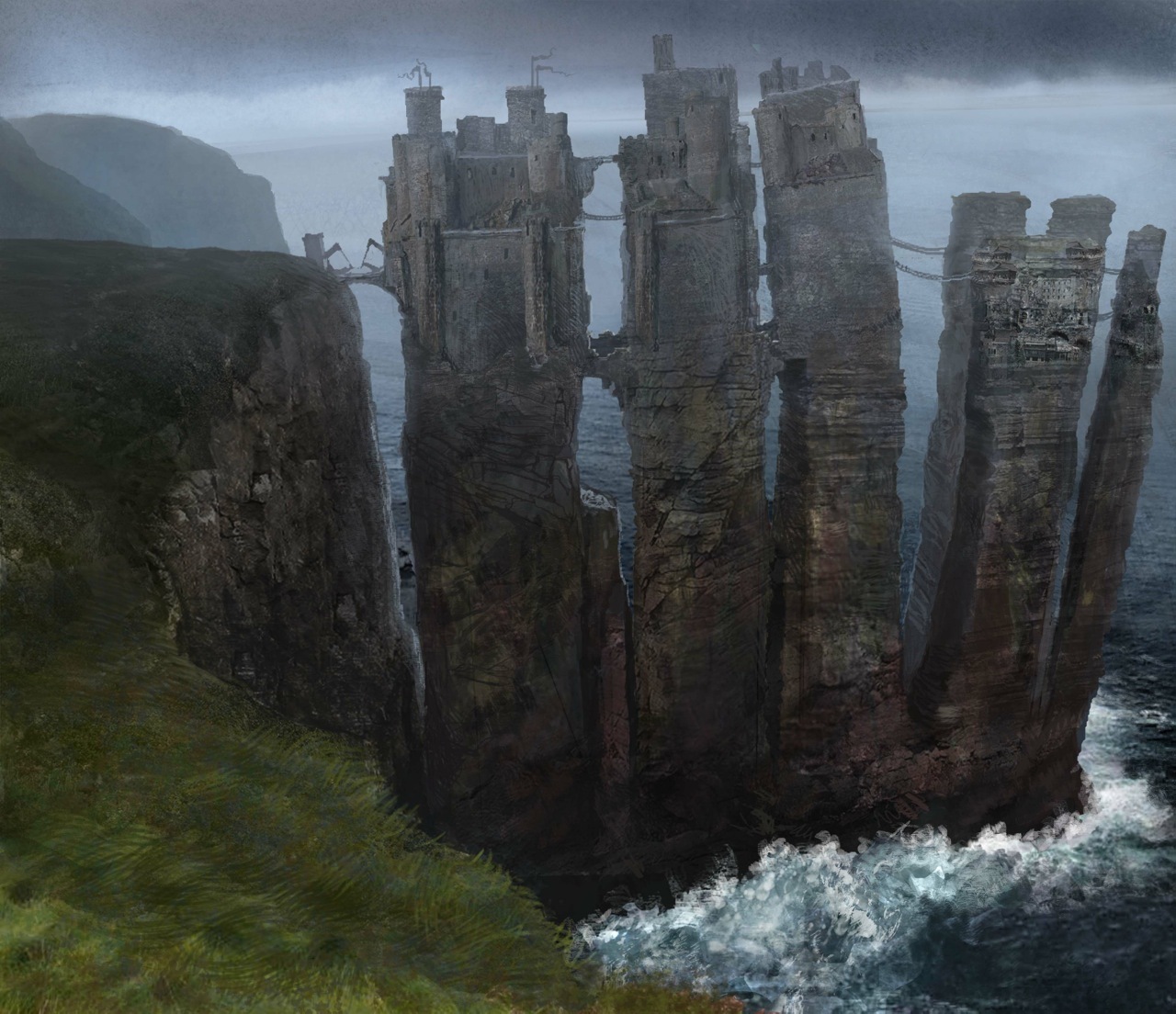 Castles from Game of Thrones - My, Game of Thrones, Lock, Longpost