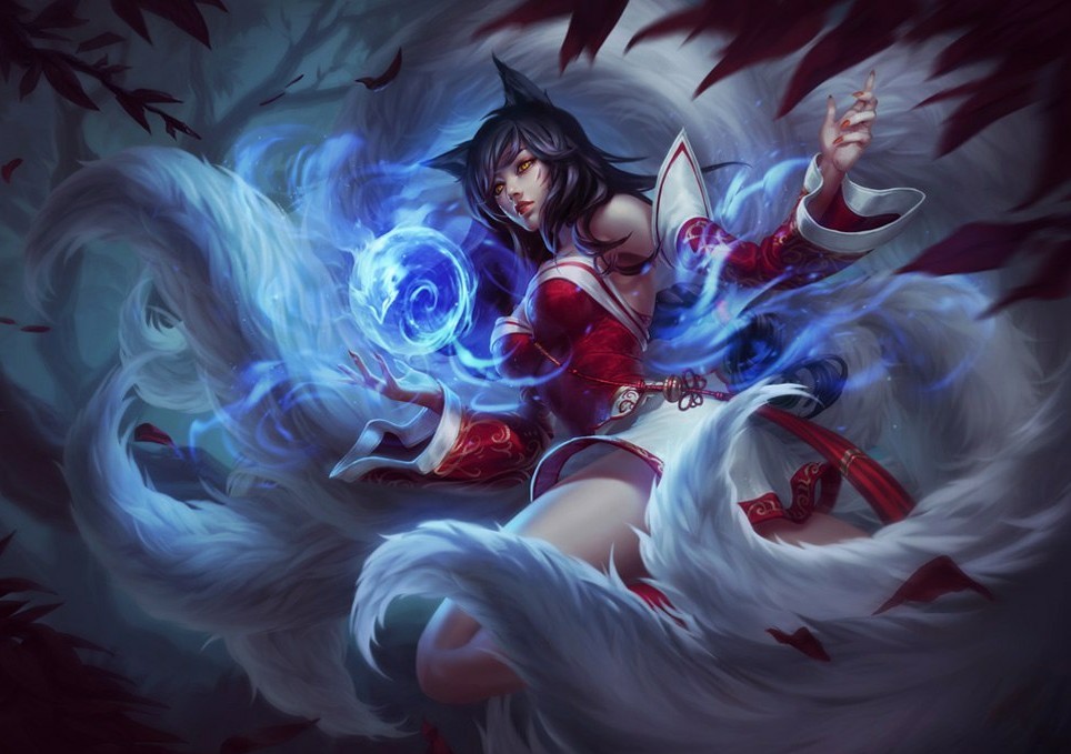 Zakos on Ahri from the game League of Legends - League of legends, Ahri, Zakos, Cosplay, Longpost, Strawberry, Sexuality, Girls