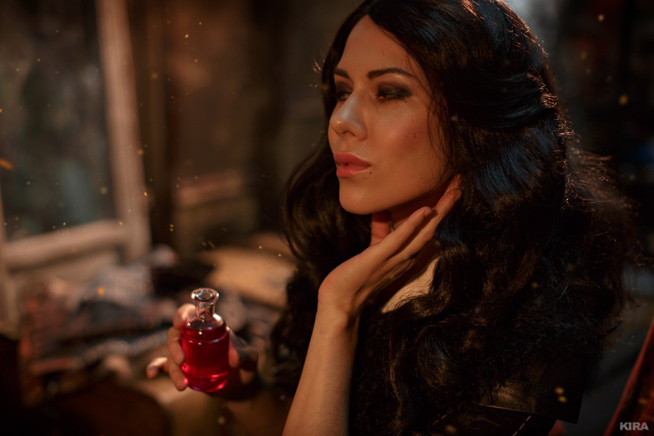 Tina Rybakova - Cosplay Yennefer - NSFW, The photo, Girls, Cosplay, Witcher, Yennefer, Longpost