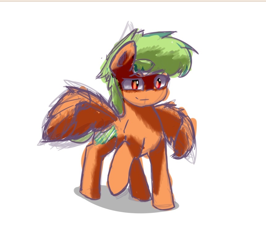 Lately there are only sketches - My, My little pony, Original character, MLP Learning, Painting, Longpost, Rukozhop