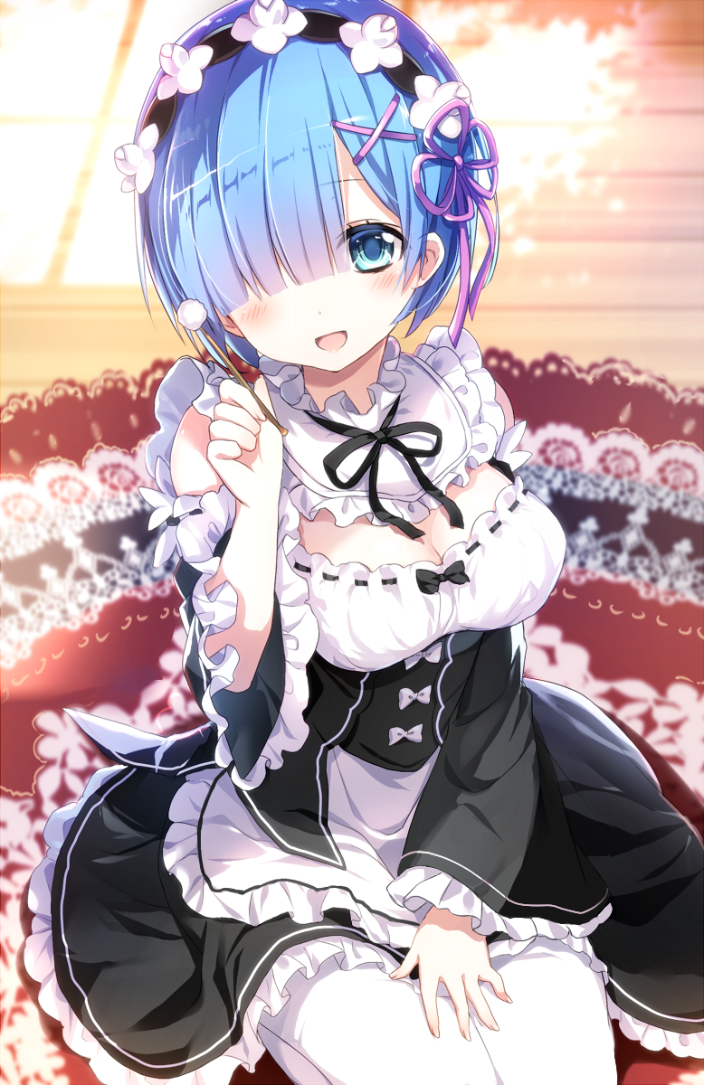 Rem [re: zero] - Rem, Anime, Anime art, Re: Zero Kara, Pixiv, Rem (Re: Zero Kara)