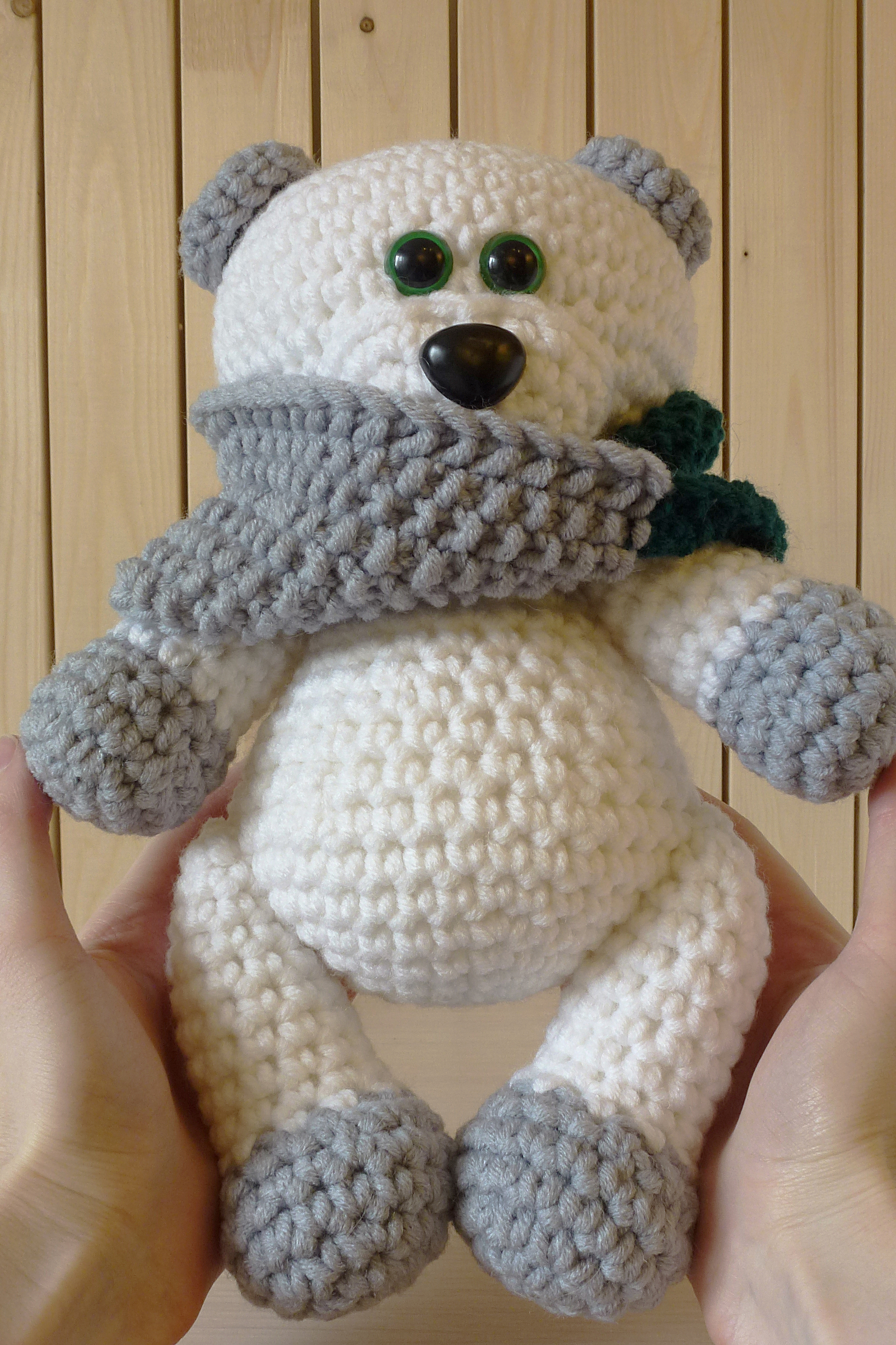 Amigurumi bears. - My, Bear, Teddy bear, Amigurumi, Polar bear, Needlework without process, Crochet, Longpost, The Bears