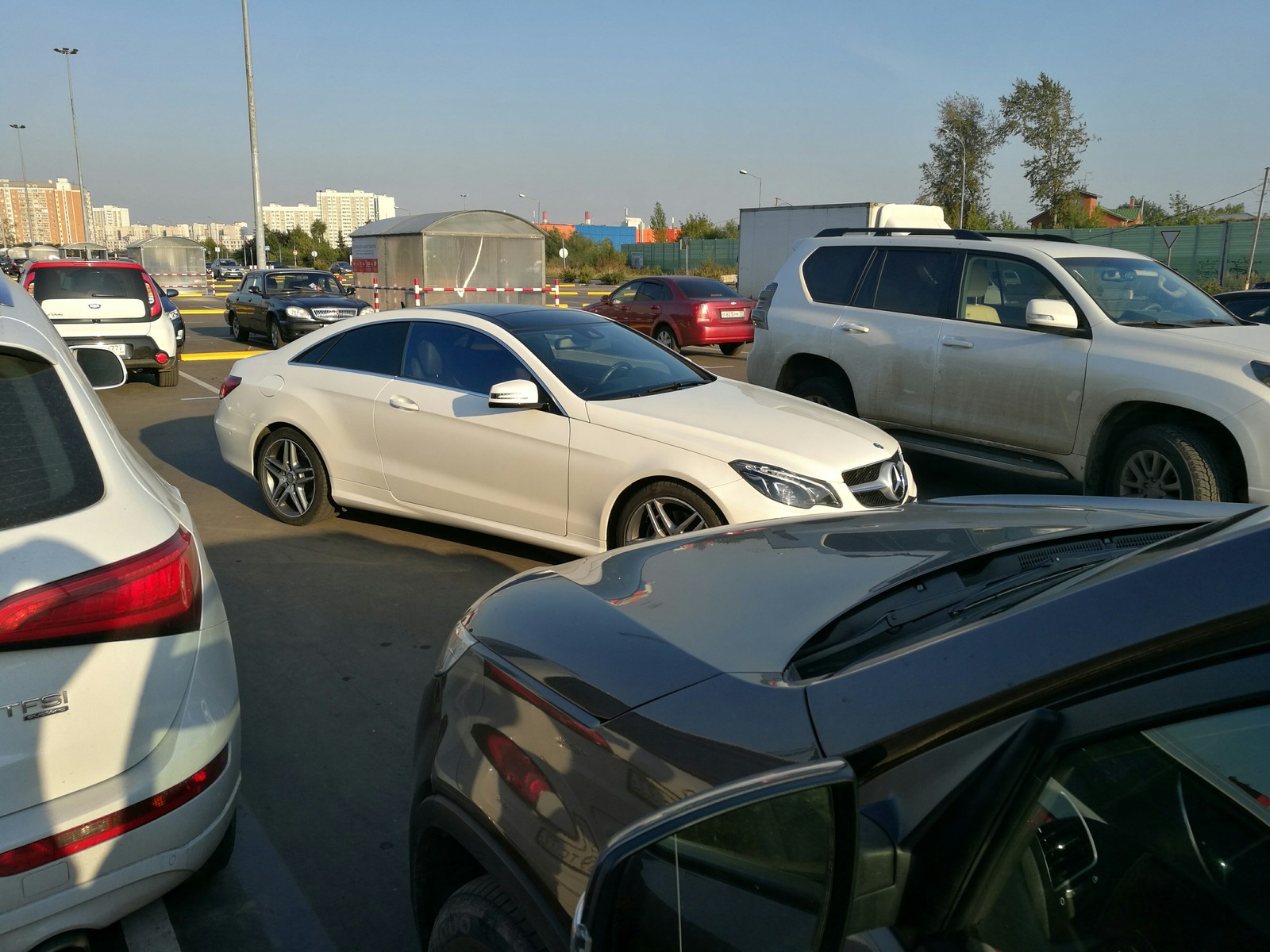 Parking Master! - My, Parking, Неправильная парковка, Mercedes, Coupe, Blonde, Markup, Auto