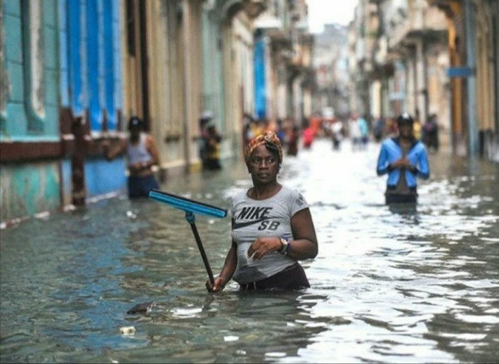 The footage is simply breathtaking. - Instagram, Irma, Hurricane, Cuba, Catastrophe, Longpost, Hurricane Irma