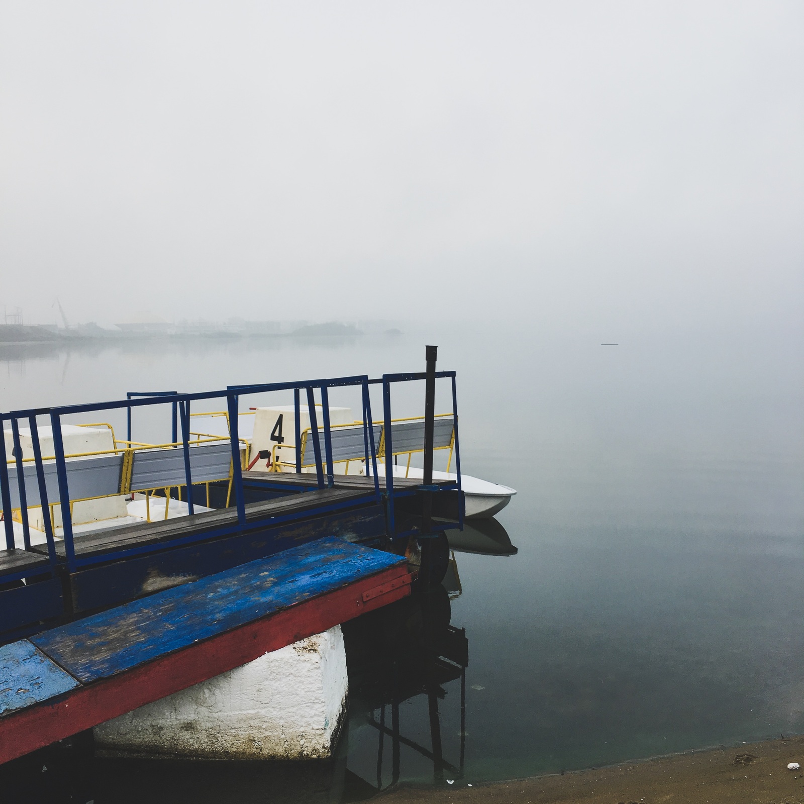 Fog. - My, Kazan, Fog, Mobile photography, Morning, Longpost